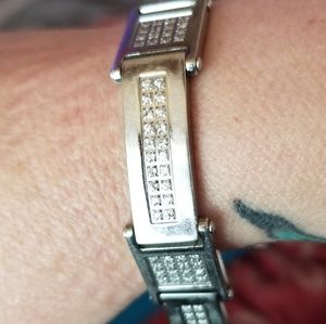 Stainless Steel/Swarovski Bracelet